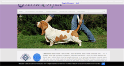 Desktop Screenshot of basset-hound-sardegna.it