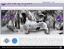 Tablet Screenshot of basset-hound-sardegna.it